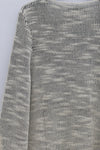 SWAYING/KNIT V-neck floating jumper SW23AW1T47 off-white